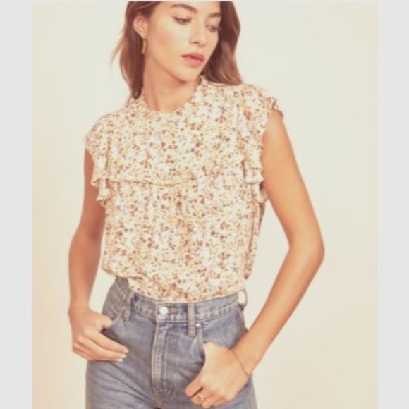 Reformation Tops - REFORMATION Rosemary Top